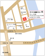 地図を拡大する